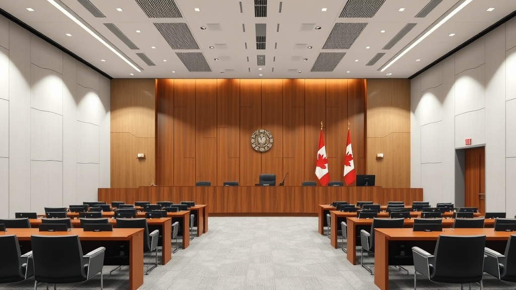 Зал заседаний Immigration and Refugee Board of Canada