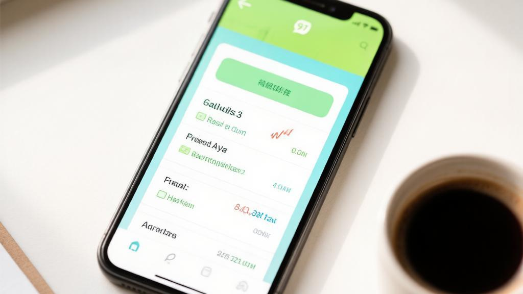 Смартфон с уведомлением о скидке на билет